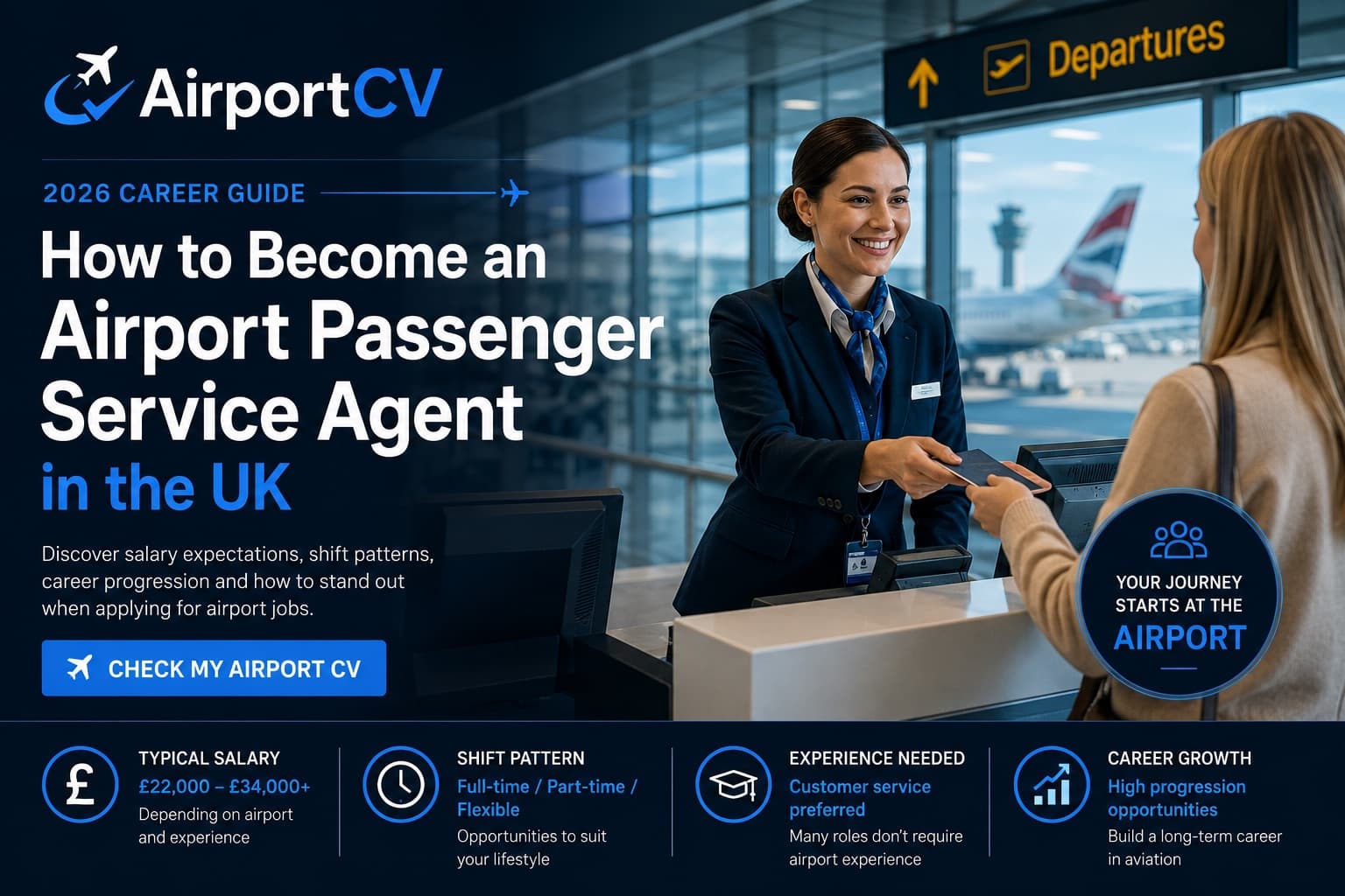 How to Become an Airport Passenger Service Agent in the UK